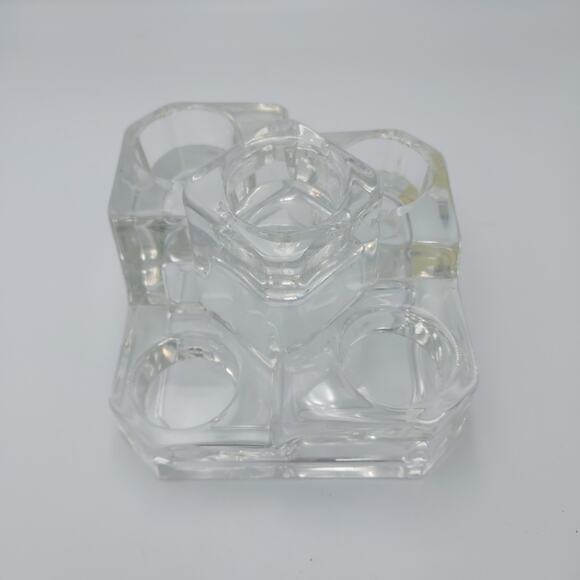 Partylite‎ Five Tier Crystal Castle Candle Holder Vintage Germany - Picture 1 of 5